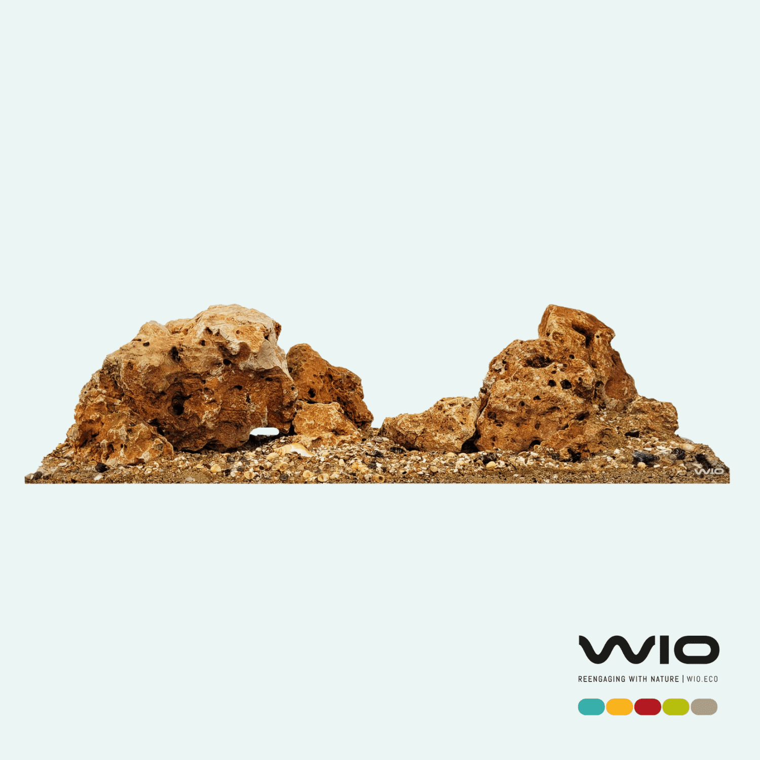 WIO Biotope Decor-Kit Nautilus Tan