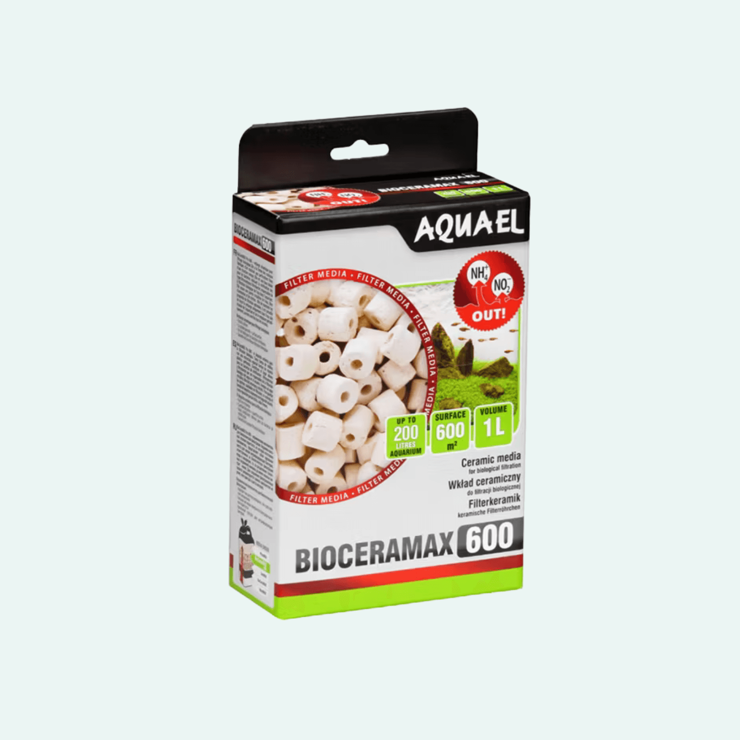 Aquael BioCeraMAX Pro 600 1L