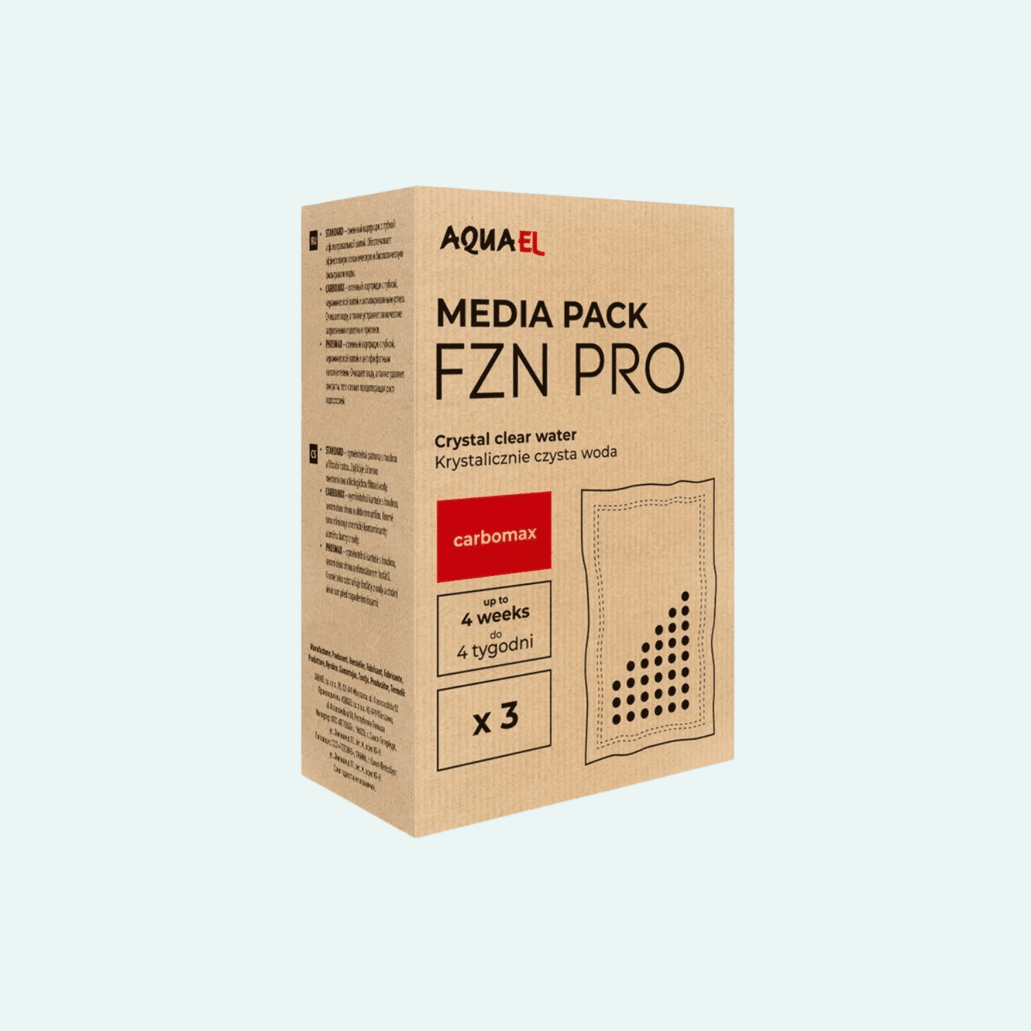 Aquael Media Pack FZN PRO Carbon x3