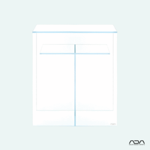 ADA Cube Cabinet Clear 45-P | 45x27x70cm