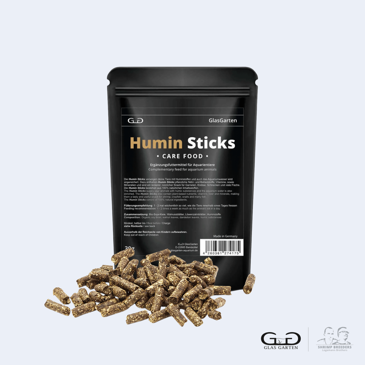 GlasGarten Humin Sticks (30g)