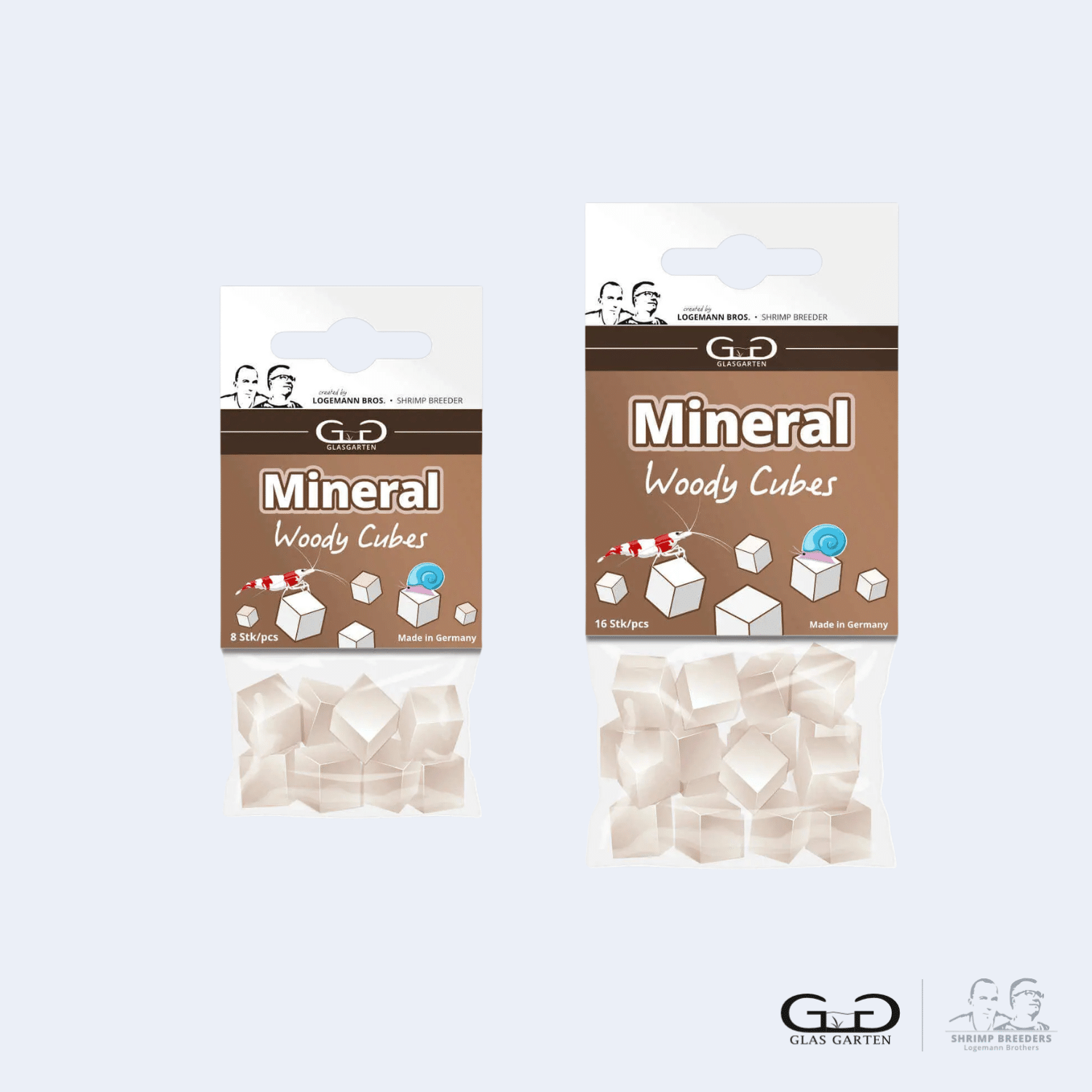 GlasGarten Mineral Woody Cubes