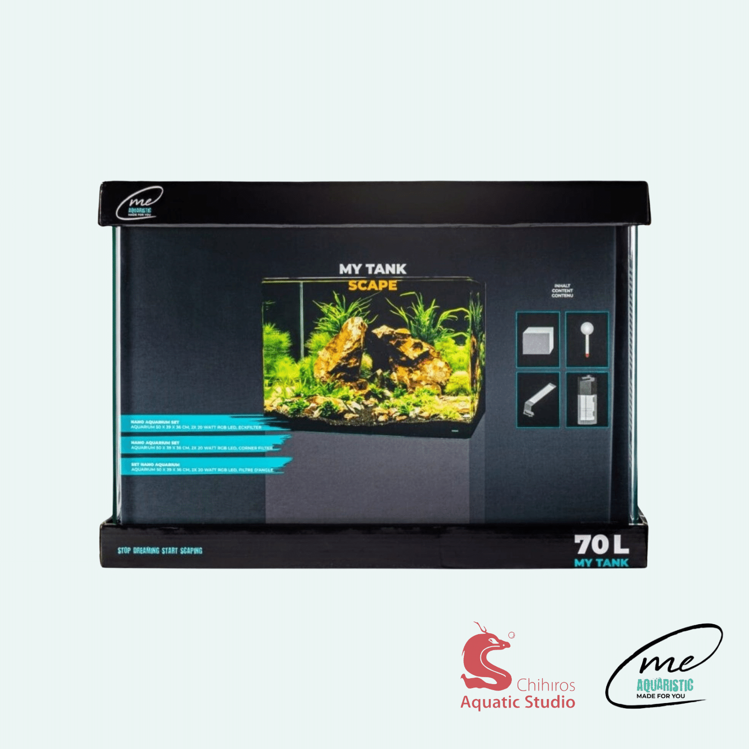 ME My Tank 70L Scape + Chihiros RGB