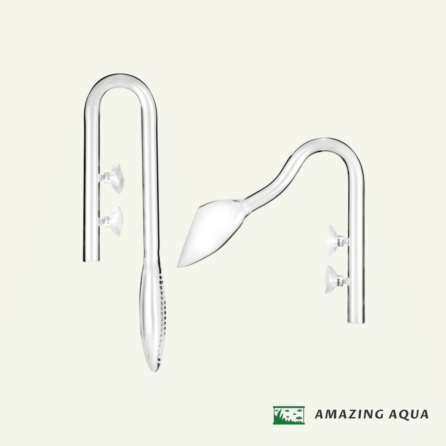 Glasinlopp/-utlopp violett